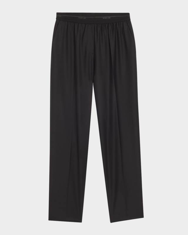 Tapered Logo Waistband Pants